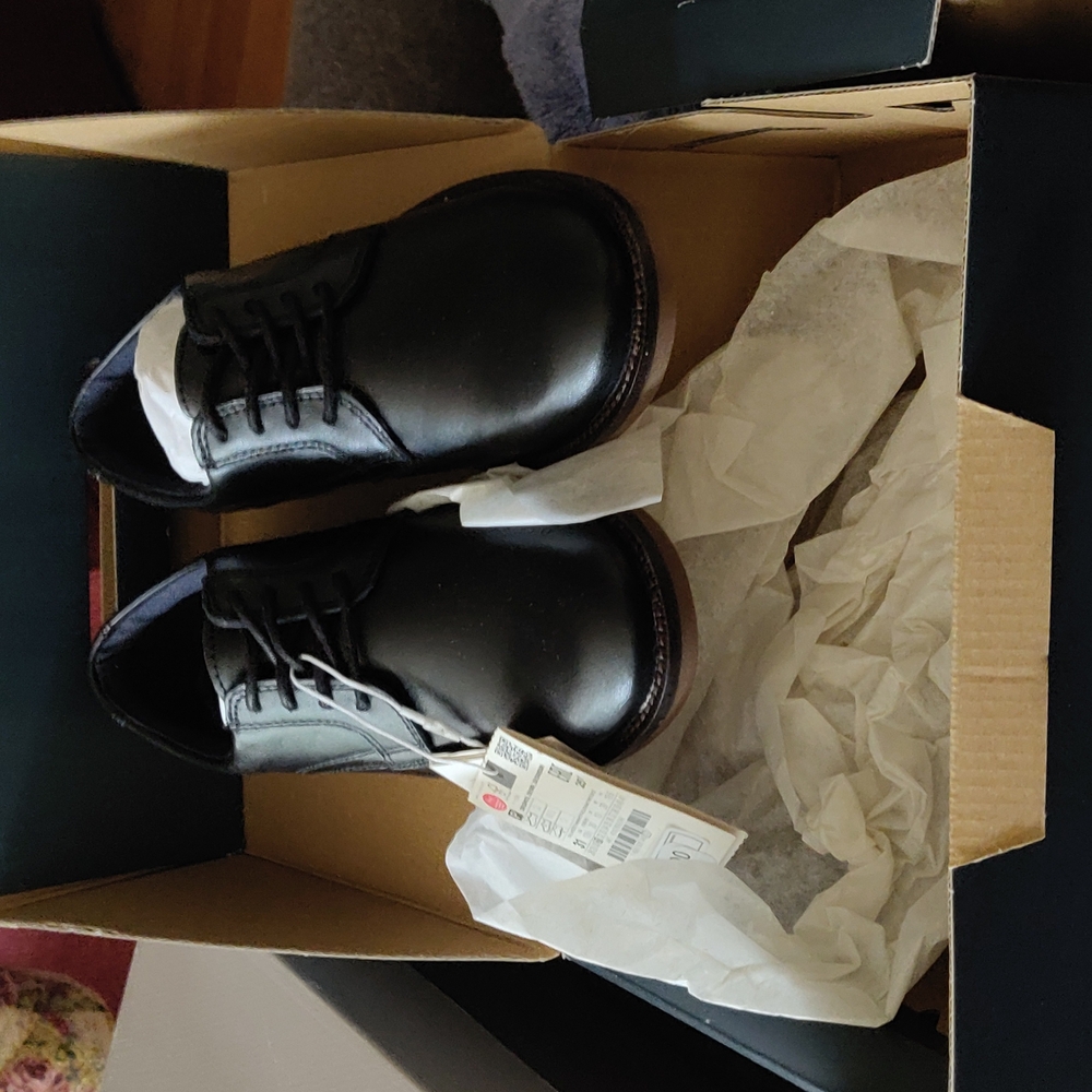 Zara Black Leather Dress Shoes